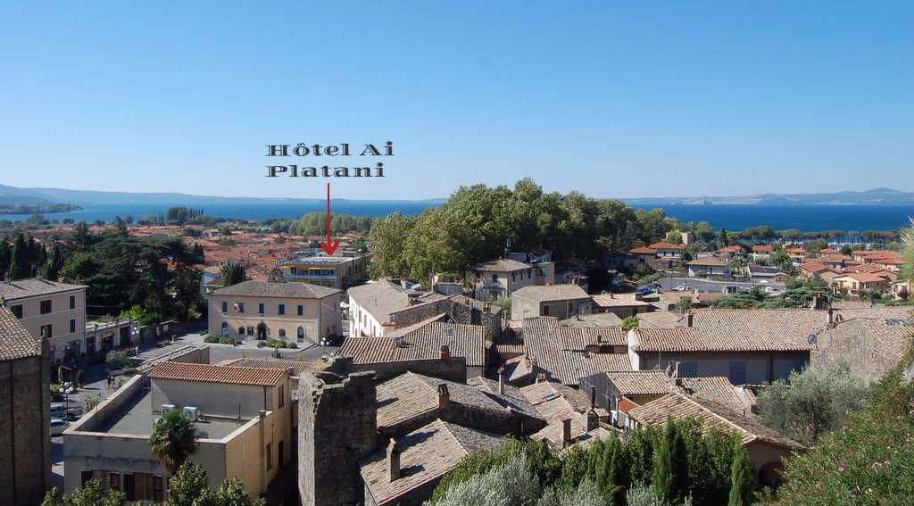 Platani Hotel Bolsena Buitenkant foto